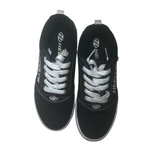 HEELYS Pro 20 Sneakers Youth Size US2 EU33 Black Wheels Rollerblading Shoes